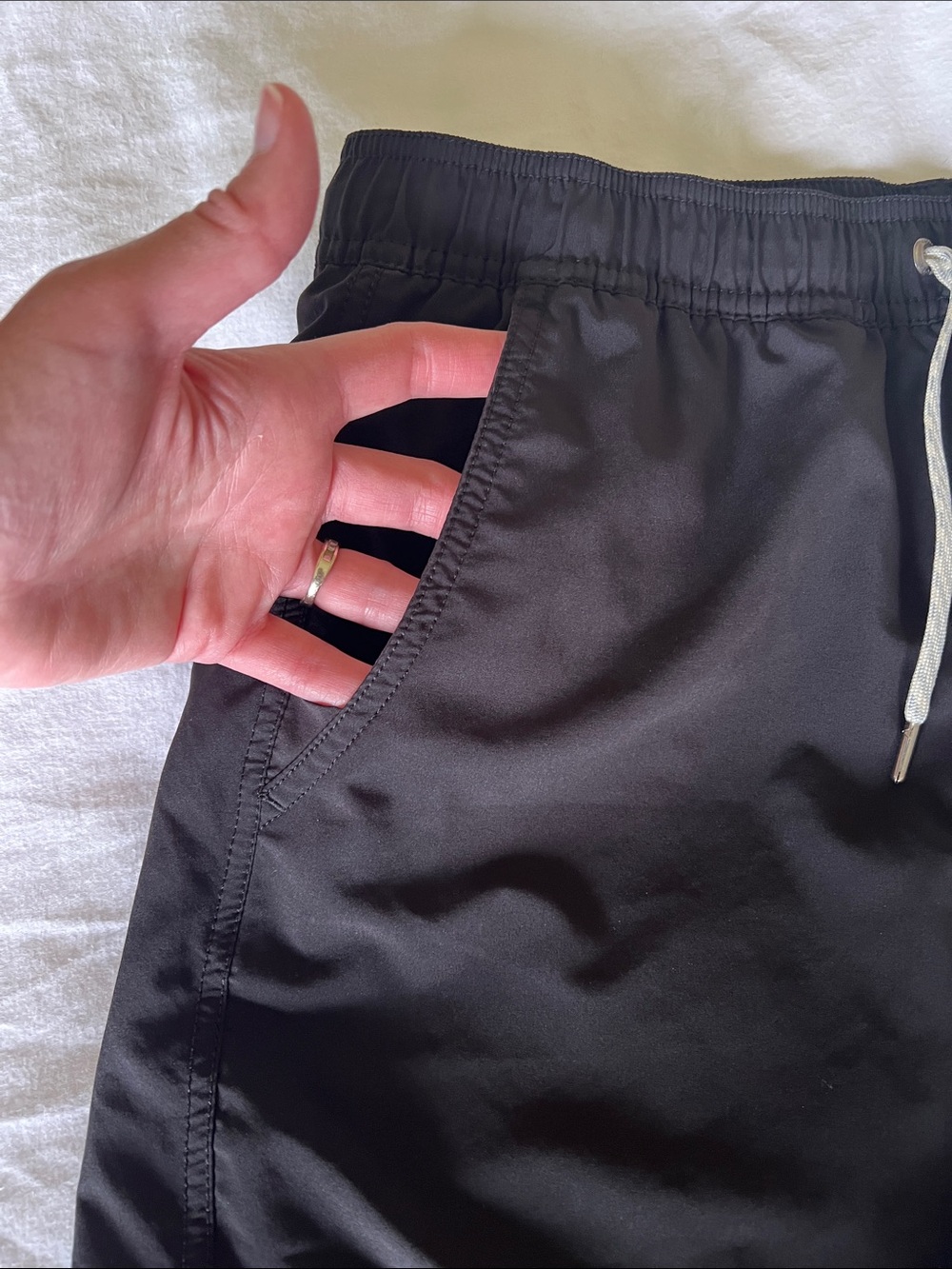 Vuori Black Athletic Drawstring Shorts - Picture 4 of 9